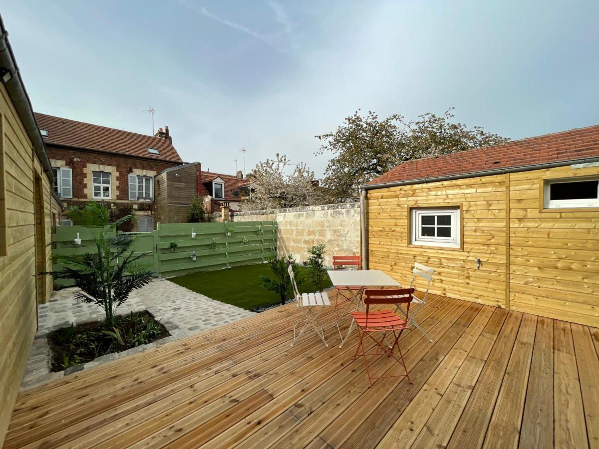 La Casa Verde 2 Chambres 2 Salles De Bain 2 Wc Jardin Compiègne Zewnętrze zdjęcie